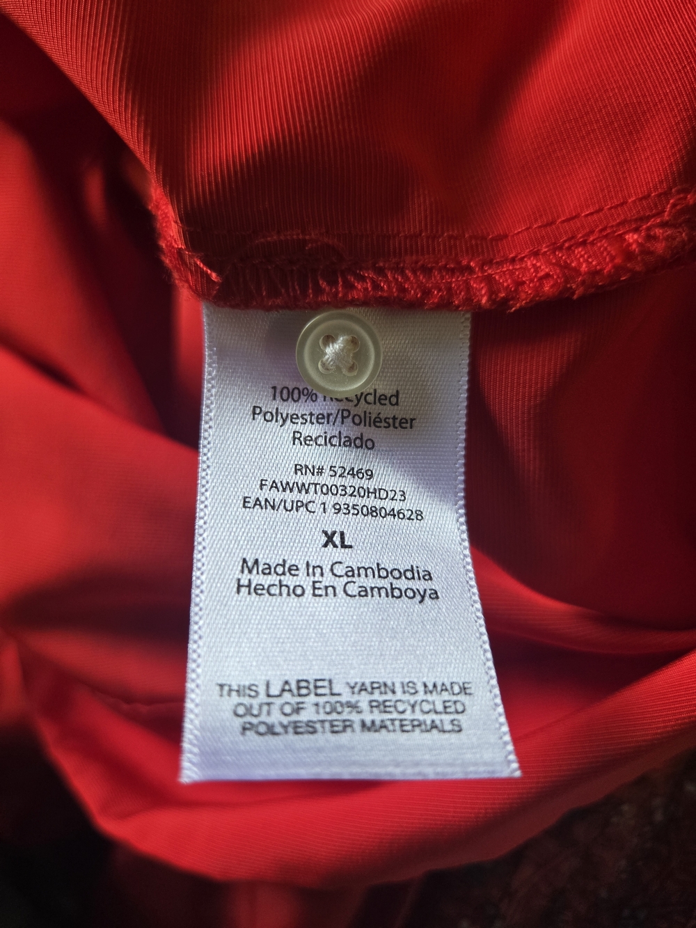 Free Assembly Red Bell-Sleeve Round Neck Blouse XL - Picture 3 of 8